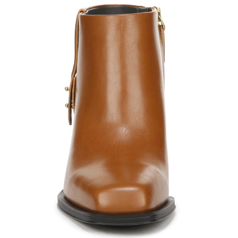 NWOT FRANCO SARTO Vivica Western Bootie In Tan. Size 7